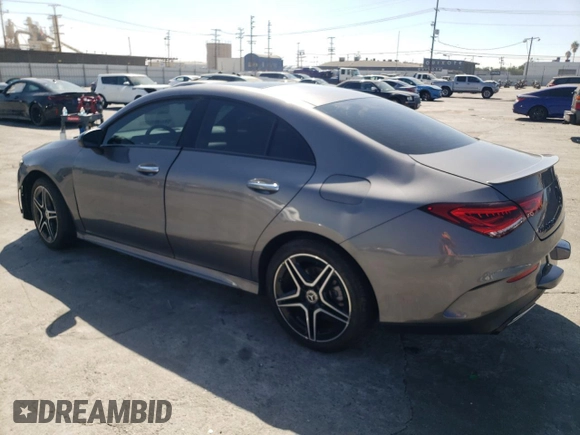 2023 Mercedes-Benz CLA 250 z VIN W1K5J4GB9PN350134, wystawiony jako Copart lot #47951355 z przebiegiem 34 216 mil mil oraz Szkoda całkowita • Salvage title. Historia ofert i sprzedaży dostępna na DreamBid. Obrazek 2.