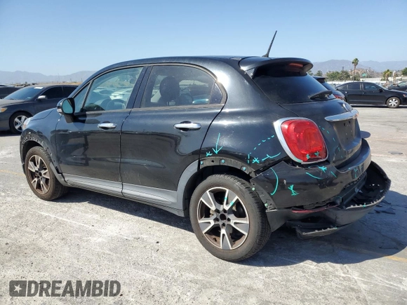 2016 FIAT 500X Easy with VIN ZFBCFXBT1GP477763, listed as a Copart auction lot 61653045 with 114,447 mi miles and Salvage title. Bid and sale history available at DreamBid. Image 2.