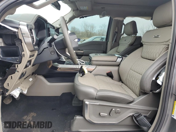 2024 Ford F-150 with VIN 1FTFW7LD8RFB79270, listed as a Copart auction lot 51674575 with 6,413 mi miles and Salvage title. Bid and sale history available at DreamBid. Image 7.
