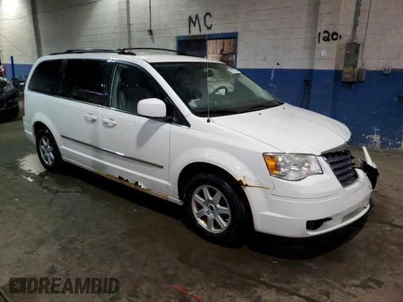 2010 Chrysler Town & Country Touring with VIN 2A4RR5DX7AR501258, listed as a Copart auction lot 51077835 with 199,425 mi miles and Clean Title. Bid and sale history available at carsss.com. Image 4.