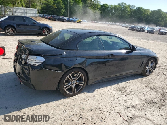 2015 BMW 4 Series 435i z VIN WBA3T3C55F5A40891, wystawiony jako Copart lot #54249735 z przebiegiem 67 378 mil mil oraz Szkoda całkowita • Salvage title. Historia ofert i sprzedaży dostępna na DreamBid. Obrazek 3.