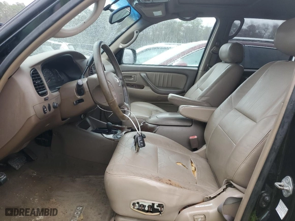 2004 Toyota Sequoia Limited with VIN 5TDBT48A84S229789, listed as a Copart auction lot 49262395 with 255,195 mi miles and Salvage Title. Bid and sale history available at carsss.com. Image 7.