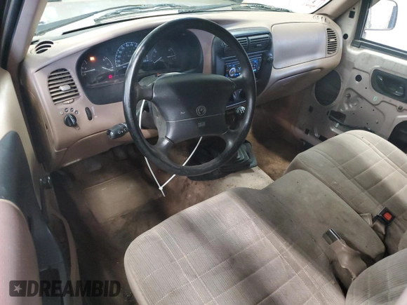 1997 Ford Ranger XLT with VIN 1FTCR10A6VTA20261, listed as a Copart auction lot 60361825 with 169,369 mi miles and Non repairable. Bid and sale history available at DreamBid. Image 8.