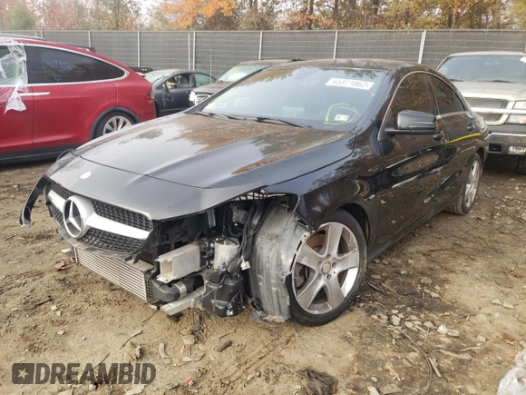 2016 Mercedes-Benz CLA with VIN WDDSJ4EB9GN303384, listed as a Copart auction lot 65971862 with 40,267 mi miles. Bid and sale history available at carsss.com. Image 2.