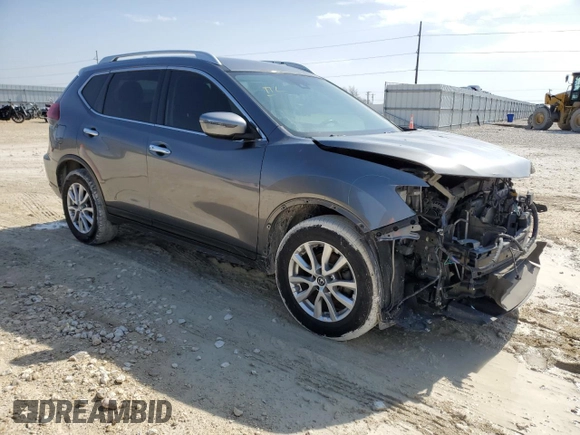 2019 Nissan Rogue SV with VIN KNMAT2MT9KP525354, listed as a Copart auction lot 44823025 with 85,719 mi miles and Salvage Title. Bid and sale history available at carsss.com. Image 4.
