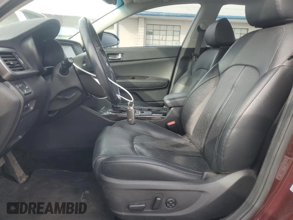 2020 Kia Optima EX Premium with VIN 5XXGU4L14LG424377, listed as a Copart auction lot 44209735 with 45,403 mi miles and Salvage Title. Bid and sale history available at carsss.com. Image 7.