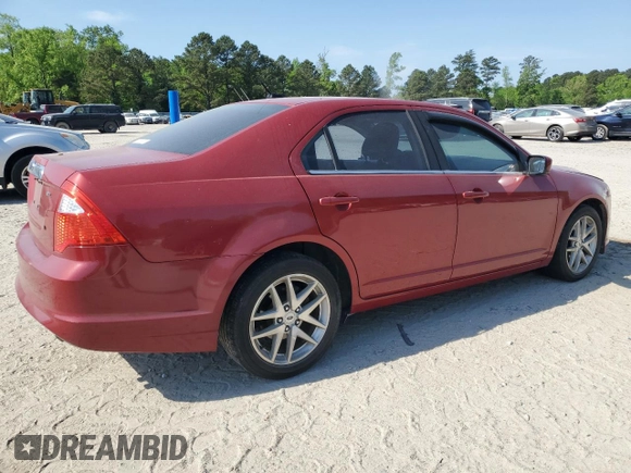 2010 Ford Fusion SEL with VIN 3FAHP0JA2AR222374, listed as a Copart auction lot 53811025 with 221,593 mi miles and Clean Title. Bid and sale history available at DreamBid. Image 3.