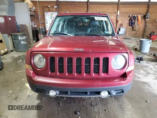 2016 Jeep Patriot High Altitude with VIN 1C4NJRFBXGD597578, listed as a Copart auction lot 58857115 with 128,911 mi miles and Salvage title. Bid and sale history available at DreamBid. Image 5.