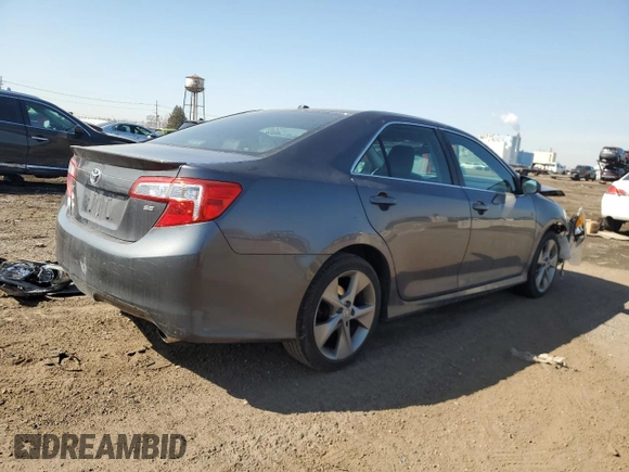 2014 Toyota Camry L with VIN 4T1BF1FKXEU757893, listed as a Copart auction lot 48560215 with 0 mi miles and Salvage Title. Bid and sale history available at carsss.com. Image 3.