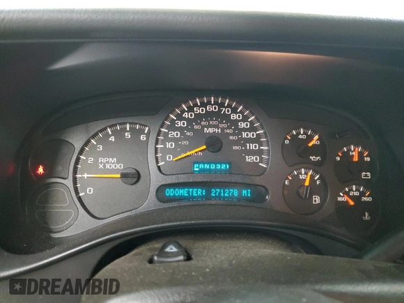 2003 GMC Yukon SLT with VIN 1GKEK13V03J153137, listed as a Copart auction lot 46810965 with 271,278 mi miles and Salvage Title. Bid and sale history available at carsss.com. Image 9.