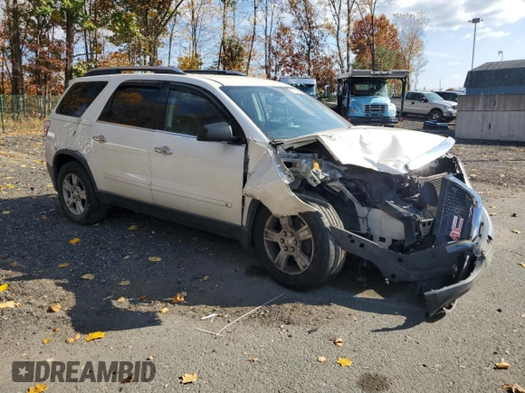 2009 GMC Acadia SLE1 with VIN 1GKEV13DX9J107015, listed as a Copart auction lot 77324484 with 206,008 mi miles and Salvage Title. Bid and sale history available at carsss.com. Image 4.