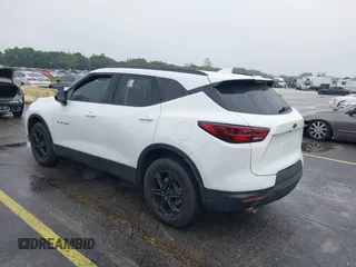 2023 Chevrolet Blazer LT with VIN 3GNKBCR48PS215159, listed as a IAAI auction lot 41397763 with 18,517 mi miles and . Bid and sale history available at DreamBid. Image 3.