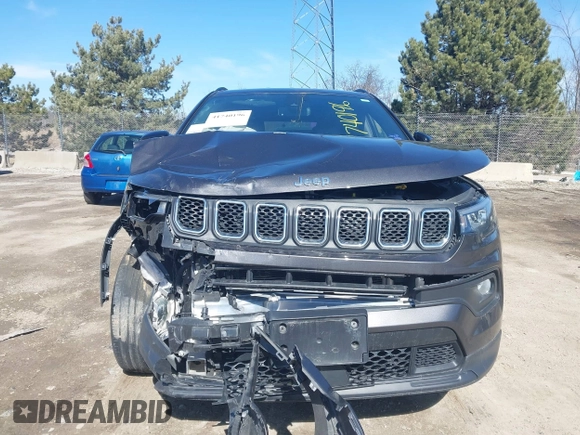 2023 Jeep Compass Latitude Lux с VIN 3C4NJDFN5PT546738, выставлен на аукционе IAAI как лот 41740196 с пробегом 33 377 миль миль и . История ставок и продаж доступна на DreamBid. Изображение 11.