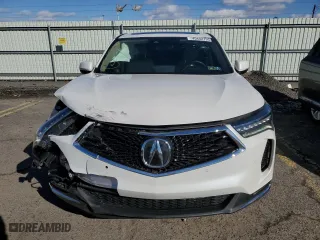 2023 Acura RDX w/Technology Package with VIN 5J8TC1H55PL006140, listed as a Copart auction lot 45442795 with 16,211 mi miles and Salvage Title. Bid and sale history available at carsss.com. Image 5.