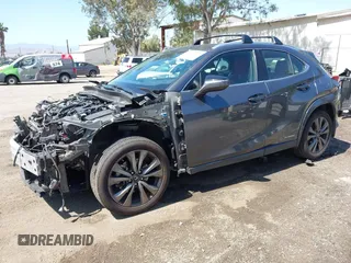 2022 Lexus UX 250h F Sport with VIN JTHE9JBHXN2057109, listed as a IAAI auction lot 42265432 with 76,822 mi miles and . Bid and sale history available at DreamBid. Image 23.