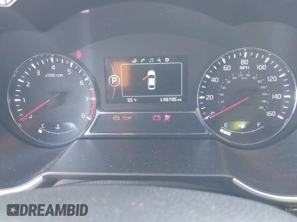 2015 Kia Optima SXL Turbo with VIN 5XXGR4A6XFG412013, listed as a IAAI auction lot 41960226 with 143,745 mi miles and . Bid and sale history available at DreamBid. Image 7.