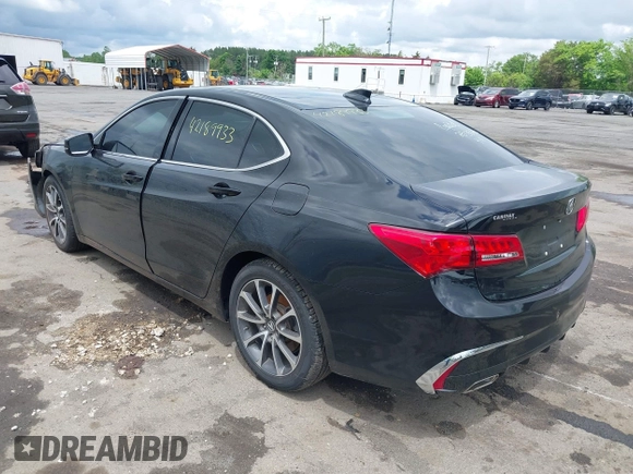 2018 Acura TLX with VIN 19UUB2F35JA009413, listed as a IAAI auction lot 42189933 with 78,000 mi miles and . Bid and sale history available at DreamBid. Image 3.