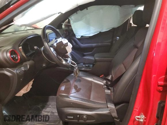 2019 Chevrolet Blazer RS with VIN 3GNKBJRS3KS690164, listed as a Copart auction lot 84563264 with 110,980 mi miles and Salvage Title. Bid and sale history available at DreamBid. Image 7.