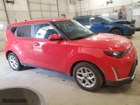 2024 Kia Soul LX with VIN KNDJ23AUXR7220381, listed as a Copart auction lot 51016305 with 12,897 mi miles and Salvage Title. Bid and sale history available at carsss.com. Image 4.