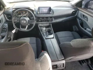 2022 Nissan Rogue S with VIN 5N1BT3AA4NC721884, listed as a Copart auction lot 83424184 with 86,748 mi miles and Salvage title. Bid and sale history available at DreamBid. Image 8.
