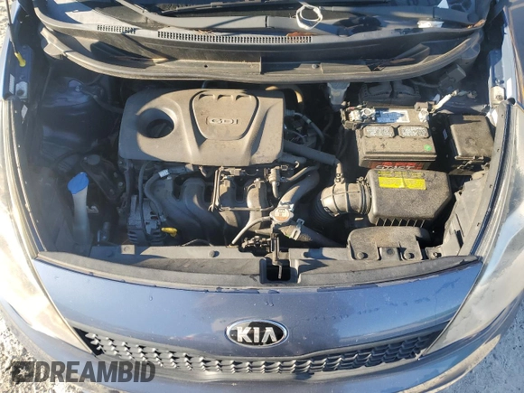 2016 Kia Rio LX with VIN KNADM4A32G6645016, listed as a Copart auction lot 86281424 with 119,384 mi miles and Salvage Title. Bid and sale history available at carsss.com. Image 11.