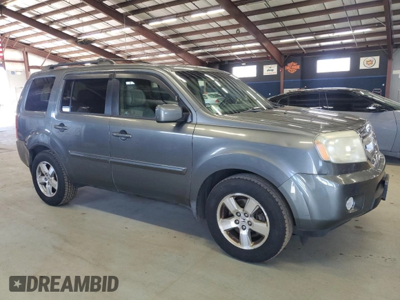 2009 Honda Pilot EX-L with VIN 5FNYF48529B032004, listed as a Copart auction lot 51122095 with 240,672 mi miles and Clean Title. Bid and sale history available at carsss.com. Image 4.