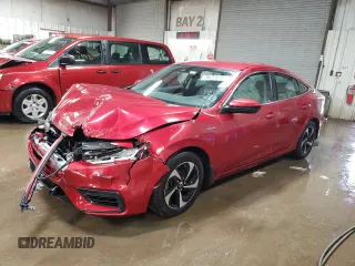 2022 Honda Insight EX with VIN 19XZE4F50NE007693, listed as a Copart auction lot 50253715 with 54,009 mi miles and Salvage Title. Bid and sale history available at carsss.com. Image 1.
