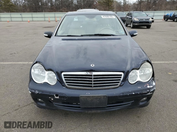2007 Mercedes-Benz C 280 Luxury with VIN WDBRF92H47F930258, listed as a Copart auction lot 47690185 with 116,659 mi miles and Clean title. Bid and sale history available at DreamBid. Image 5.
