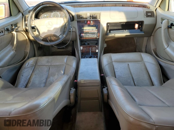 1998 Mercedes-Benz C 230/260/280/320 with VIN WDBHA23G0WA629568, listed as a Copart auction lot 43560945 with 252,554 mi miles and Salvage Title. Bid and sale history available at carsss.com. Image 8.