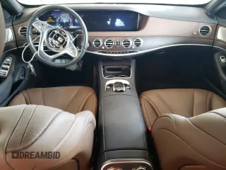 2020 Mercedes-Benz S-Class S 450 with VIN WDDUG6GB6LA497177, listed as a Copart auction lot 60125584 with 22,839 mi miles and Non Repairable. Bid and sale history available at carsss.com. Image 8.