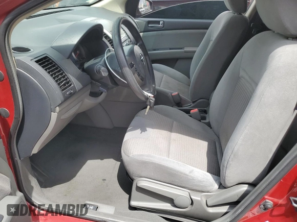 2008 Nissan Sentra S with VIN 3N1AB61E28L612939, listed as a Copart auction lot 60059405 with 129,320 mi miles and Salvage title. Bid and sale history available at DreamBid. Image 7.