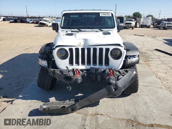 2021 Jeep Wrangler Unlimited Rubicon с VIN 1C4JJXFG4MW838808, выставлен на аукционе Copart как лот 57684355 с пробегом 45 240 миль миль и Списание • Salvage title. История ставок и продаж доступна на DreamBid. Изображение 5.