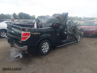 2013 Ford F-150 XL with VIN 1FTFW1EF2DKE54627, listed as a IAAI auction lot 40795033 with 1 mi miles. Bid and sale history available at carsss.com. Image 4.