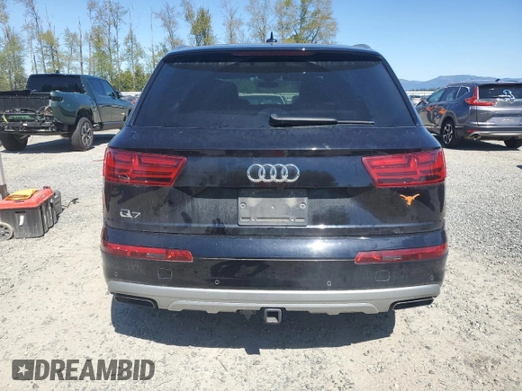 2019 Audi Q7 Prestige z VIN WA1VAAF76KD004430, wystawiony jako Copart lot #54002905 z przebiegiem 140 679 mil mil oraz Czysty tytuł • Clean title. Historia ofert i sprzedaży dostępna na DreamBid. Obrazek 6.