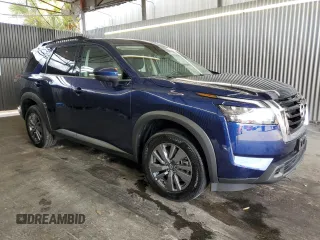 2025 Nissan Pathfinder SV with VIN 5N1DR3BAXSC203358, listed as a Copart auction lot 65569345 with 22,134 mi miles and Clean title. Bid and sale history available at DreamBid. Image 4.