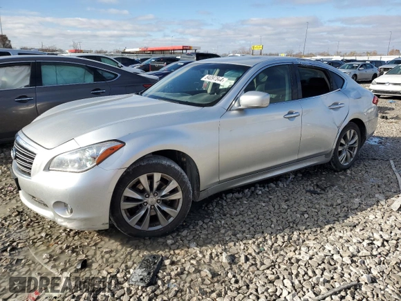 2012 Infiniti M37 with VIN JN1BY1ARXCM392666, listed as a Copart auction lot 84097844 with 226,983 mi miles and Salvage Title. Bid and sale history available at carsss.com. Image 1.