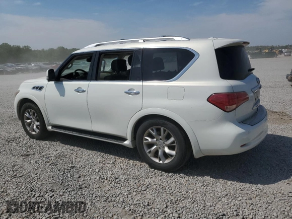 2011 Infiniti QX56 7-passenger with VIN JN8AZ2NF8B9503328, listed as a Copart auction lot 53872795 with Not Provided miles and Clean Title. Bid and sale history available at DreamBid. Image 2.