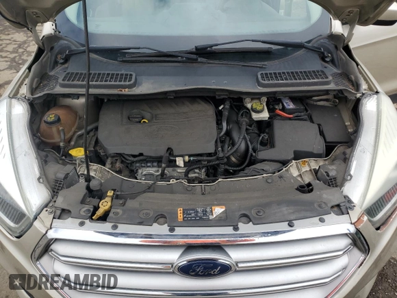 2017 Ford Escape SE z VIN 1FMCU0GDXHUB90657, wystawiony jako Copart lot #55655055 z przebiegiem 229 960 mil mil oraz Czysty tytuł • Clean title. Historia ofert i sprzedaży dostępna na DreamBid. Obrazek 11.