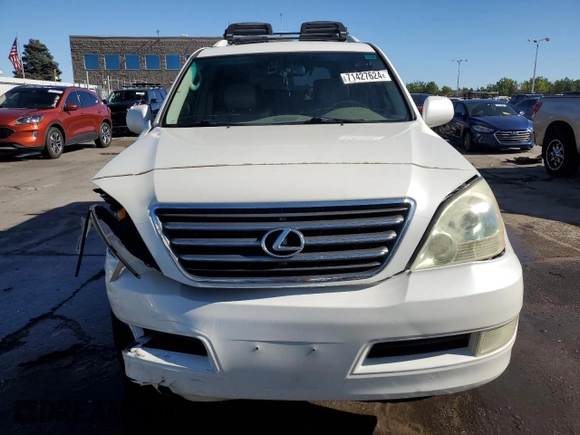 2007 Lexus GX 470 with VIN JTJBT20X570146751, listed as a Copart auction lot 71427624 with 204,604 mi miles and Salvage Title. Bid and sale history available at carsss.com. Image 5.