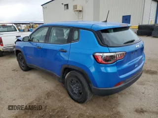 2021 Jeep Compass Sport z VIN 3C4NJCAB1MT576970, wystawiony jako Copart lot #43081635 z przebiegiem 42 759 mil mil oraz Szkoda całkowita • Salvage title. Historia ofert i sprzedaży dostępna na DreamBid. Obrazek 2.