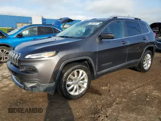 2015 Jeep Cherokee Limited z VIN 1C4PJMDS7FW752122, wystawiony jako Copart lot #55756285 z przebiegiem 153 818 mil mil oraz Czysty tytuł • Clean title. Historia ofert i sprzedaży dostępna na DreamBid. Obrazek 1.