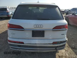 2023 Audi Q7 Premium Plus with VIN WA1LCBF77PD001213, listed as a Copart auction lot 50259205 with 33,072 mi miles and Salvage title. Bid and sale history available at DreamBid. Image 6.