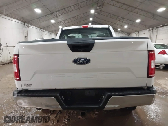 2018 Ford F-150 XL with VIN 1FTMF1EB4JFA54769, listed as a IAAI auction lot 41497417 with 1 mi miles. Bid and sale history available at carsss.com. Image 16.