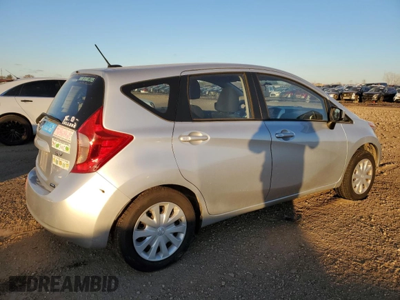 2016 Nissan Note S with VIN 3N1CE2CP2GL358493, listed as a Copart auction lot 48874345 with 79,230 mi miles and Salvage title. Bid and sale history available at DreamBid. Image 3.