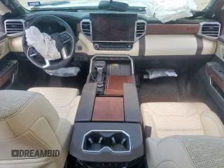 2024 Toyota Tundra 1794 Edition with VIN 5TFMC5DB7RX072710, listed as a Copart auction lot 57221845 with 18,763 mi miles and Clean title. Bid and sale history available at DreamBid. Image 8.