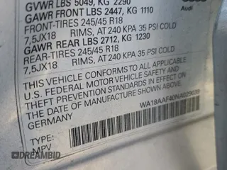 2022 Audi A4 allroad Premium Plus with VIN WA18AAF40NA029039, listed as a Copart auction lot 76756694 with 30,759 mi miles and Salvage Title. Bid and sale history available at carsss.com. Image 14.
