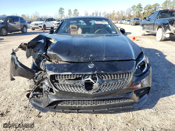 2019 Mercedes-Benz SLC with VIN WDDPK3JA2KF160422, listed as a Copart auction lot 82179423 with NaN miles. Bid and sale history available at carsss.com. Image 5.