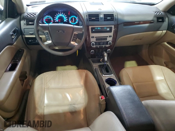 2012 Ford Fusion SEL with VIN 3FAHP0JA9CR167134, listed as a Copart auction lot 50869835 with 128,956 mi miles and Salvage Title. Bid and sale history available at DreamBid. Image 8.