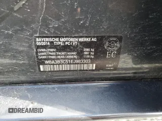 2014 BMW 3 Series 328i xDrive с VIN WBA3B3C51EJ983303, выставлен на аукционе Copart как лот 46533413 с пробегом 161 126 миль миль и Чистый • Clean title. История ставок и продаж доступна на DreamBid. Изображение 12.