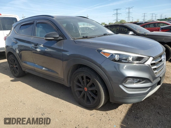 2017 Hyundai Tucson Sport z VIN KM8J3CA29HU480147, wystawiony jako Copart lot #56167945 z przebiegiem 77 945 mil mil oraz Czysty tytuł • Clean title. Historia ofert i sprzedaży dostępna na DreamBid. Obrazek 4.
